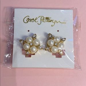 New Carol Patterson clasp earrings